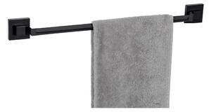 WENKO 71445800 - Ručníková tyč VACUUM-LOC QUADRO ED 60,5x6 cm černá