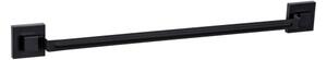 WENKO 71445800 - Ručníková tyč VACUUM-LOC QUADRO ED 60,5x6 cm černá