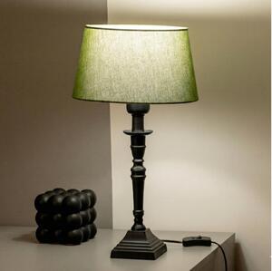 Brilagi - Stolní lampa CERIA 1xE27/60W/230V pr. 25 cm černá/zelená