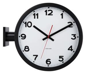 Oboustranné nástěnné hodiny 5966WH Karlsson 38cm