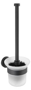 WENKO 24243100-WC štětka BOSIO BLACK 10x35 cm nerez/stříbrná/satin
