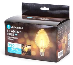 LED Žárovka FILAMENT E27/4W/230V 1800K jahoda - Aigostar