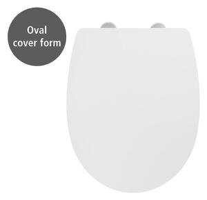 WENKO 24080800-WC sedátko TAVOLA 36,5x45 cm bílá/lesk. chrom