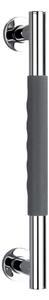 WENKO 23284100-Madlo SECURA 40,5x9 cm nerez/antracit/lesk. chrom