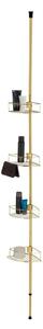 WENKO 24569100-Rohová police DOLCEDO 31x275 cm zlatá