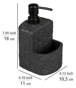 WENKO 54667100 - Dávkovač mýdla FESTIVAL 10,5x18 cm černá