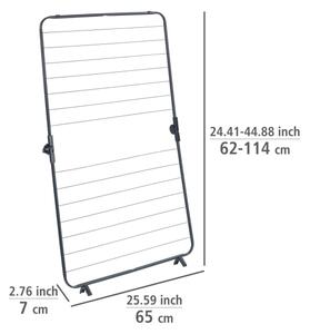WENKO 63003100 - Sušák na prádlo CHAMPION 65x114 cm černá