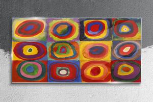Obraz na skle Obraz na skle Kandinsky Multicolor