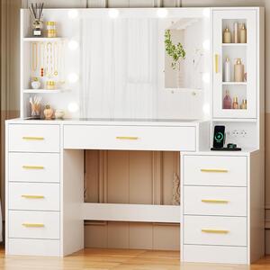 Kaptafel – Kosmetický stolek – Toaletní stolek – Stolek na líčení – Toaletní stolek