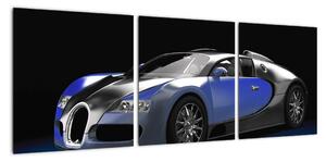 Sportovní auto, obrazy na stěnu (90x30cm)