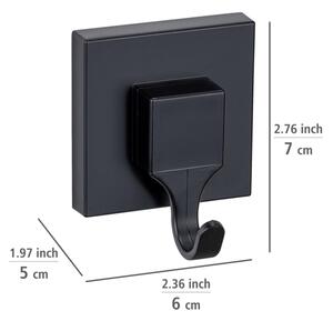 WENKO 71448800 - Háček VACUUM-LOC QUADRO ED 6x7 cm černá