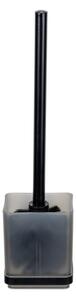 WENKO 71450800 - WC set VACUUM-LOC QUADRO ED 9,5x37 cm černá