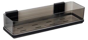 WENKO 71446800 - Polička VACUUM-LOC QUADRO ED 38,5x14,5 cm černá