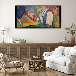 Obraz na skle Obraz na skle Vodopád abstrakce Kandinsky