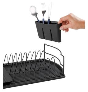 WENKO 54767100 - Odkapávač BASIC 47,5x26,5 cm černá