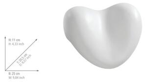 WENKO 18936100-Polštář TROPIC 25x20,5 cm bílá