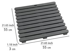 WENKO 22947100-Sprchová podložka INDOOR & OUTDOOR 55x55 cm šedá