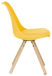 Jídelní židle VENUS žlutá