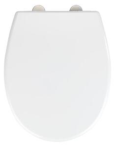 WENKO 24571100-WC sedátko VORNO NEO 46x37 cm bílá/stříbrná