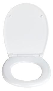 WENKO 24571100-WC sedátko VORNO NEO 46x37 cm bílá/stříbrná