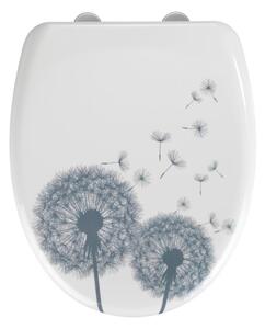 WENKO 22409100-WC sedátko ASTERA 45x38 cm pestrobarevná/stříbrná