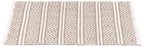 WENKO 24868100-Předložka SHAKI 50x80 cm béžová/bílá