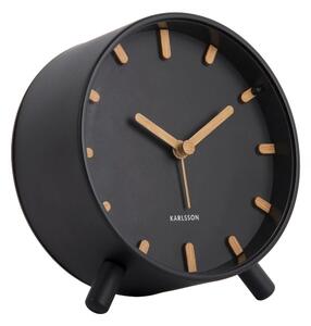 Designový budík 5943BK Karlsson 11cm