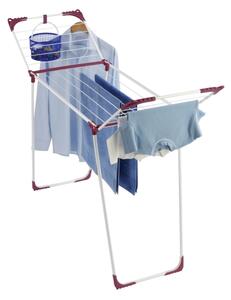 WENKO 3774021100 - Sušák prádla SUMMER DRY 153x76 cm bílá/růžová