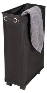 WENKO 69737800 - Koš na prádlo CORNO 18,5x60 cm černá