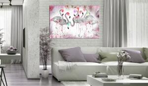 Obraz - Flamingoes Family