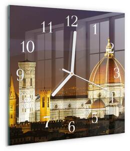 Skleněné hodiny Bazilika zskb-30x30-00086995