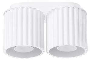 Sollux SL.1780 - Bodové svítidlo AURA 2xGU10/10W/230V bílá