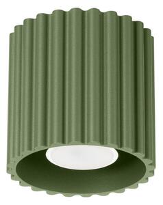 Sollux SL.1794 - Bodové svítidlo AURA 1xGU10/10W/230V 10 cm zelená