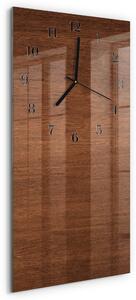 Skleněné hodiny vertikální Dřevěné desky zsppc-30x60-00174899