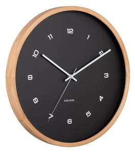 Designové nástěnné hodiny 5938BK Karlsson 41cm