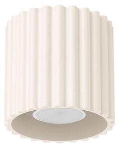 Sollux SL.1789 - Bodové svítidlo AURA 1xGU10/10W/230V 10 cm krémová