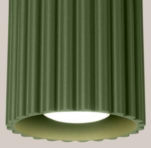 Sollux SL.1794 - Bodové svítidlo AURA 1xGU10/10W/230V 10 cm zelená