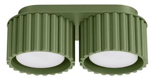 Sollux SL.1798 - Bodové svítidlo AURA 2xGX53/10W/230V zelená