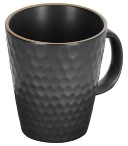 Kave Home Černý keramický hrnek LaForma Manami