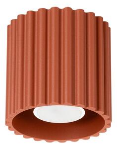 Sollux SL.1799 - Bodové svítidlo AURA 1xGU10/10W/230V 10 cm oranžová