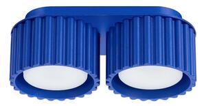 Sollux SL.1813 - Bodové svítidlo AURA 2xGX53/10W/230V modrá
