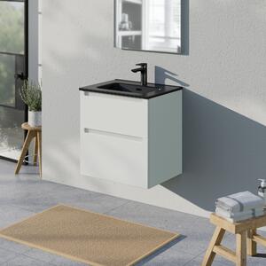 Koupelnová skříňka s černým umyvadlem VIREO 60 cm - možnost volby barvy