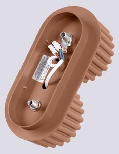Sollux SL.1808 - Bodové svítidlo AURA 2xGX53/10W/230V hnědá