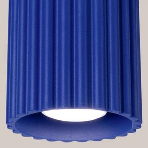 Sollux SL.1809 - Bodové svítidlo AURA 1xGU10/10W/230V 10 cm modrá