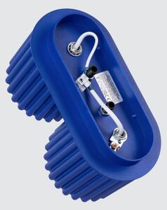 Sollux SL.1810 - Bodové svítidlo AURA 2xGU10/10W/230V modrá