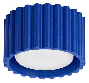 Sollux SL.1812 - Bodové svítidlo AURA 1xGX53/10W/230V 6 cm modrá