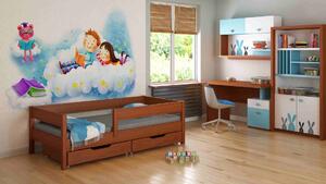 Dětská postel - MIX 140x70cm - Palisandr
