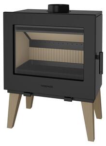 Krbová kamna NORDflam SKANE, 9 kW, erná