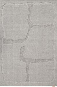 Kusový koberec vlněný Agnella Morphic Organica šedý Rozměr: 133x195 cm