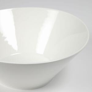 Bílá porcelánová miska Kave Home Pierina 24,5 cm